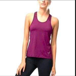 Endeavor Women's Athletic Racerback Tank In Fig Purple Size XS NWT